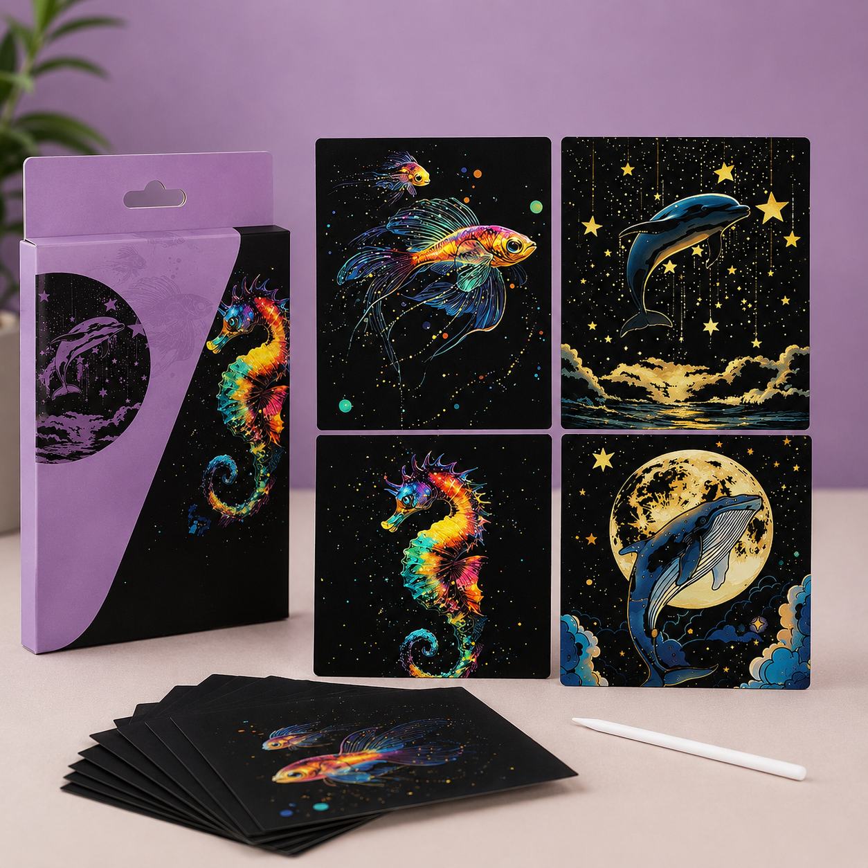 EverNear™ Scratch Art Kits