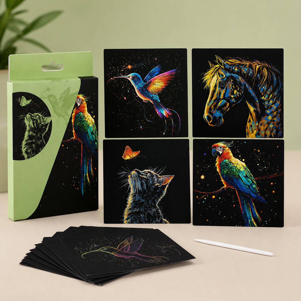 EverNear™ Scratch Art Kits