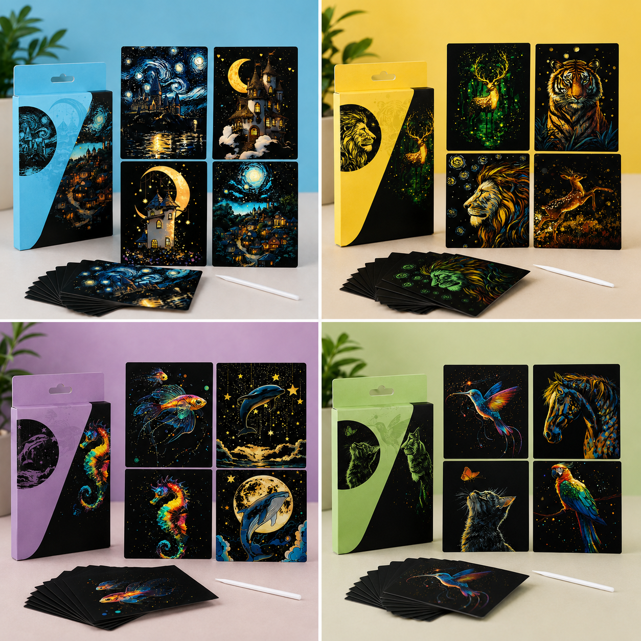 EverNear™ Scratch Art Kits