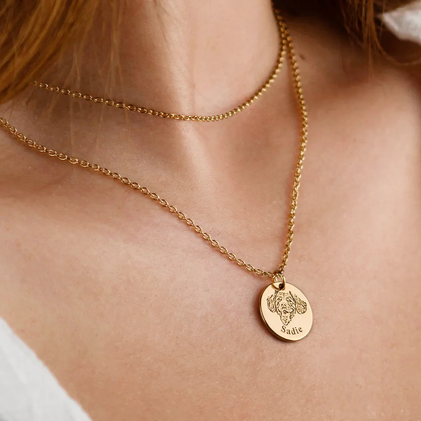 EverNear™ Custom Pet Face Necklace