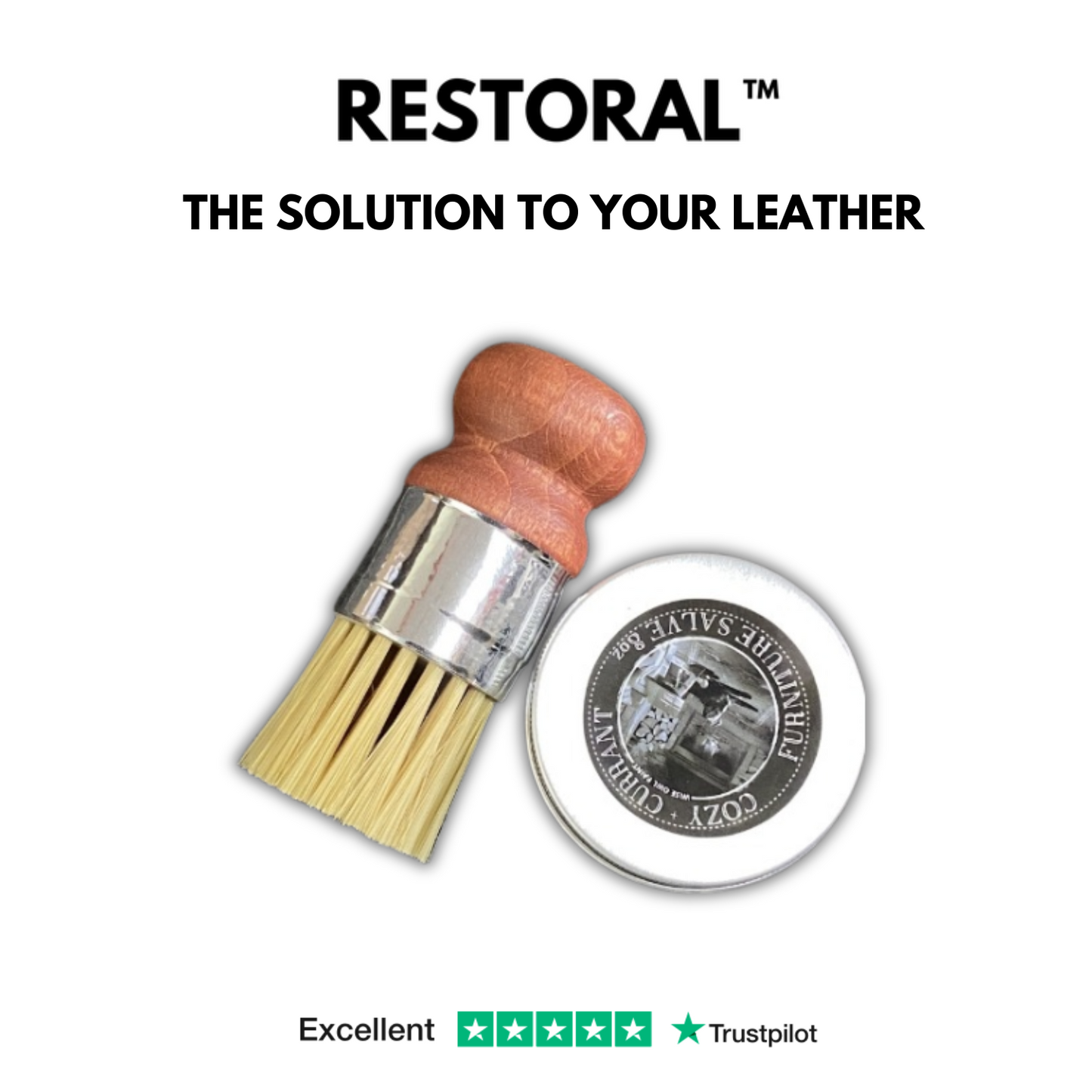 Restoral™ Leather Repair Cream And Brush